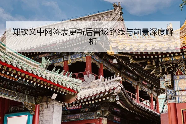 郑钦文中网签表更新后晋级路线与前景深度解析 | Dafabet